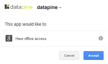 accept google analytics access