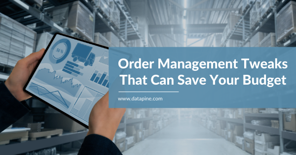 Order management tweaks blog post by datapine