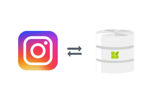 Instagram zu datapine Verbindung