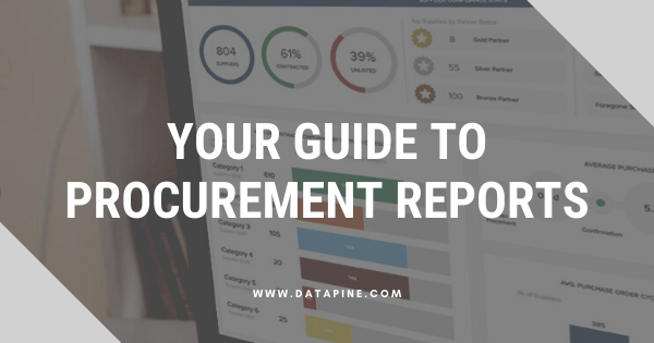 A guide to procurement reports by datapine