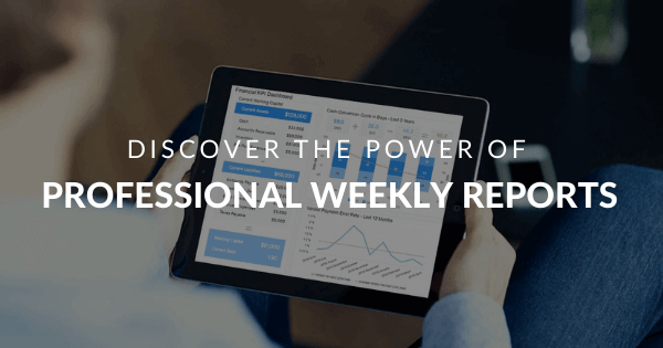 Weekly reports blog by datapine 