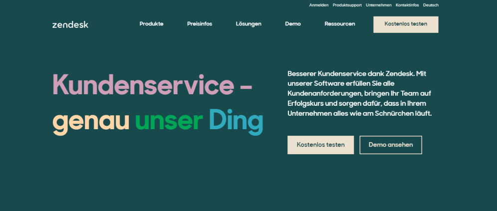 Zendesk - Kundenservice Software für Unternehmen